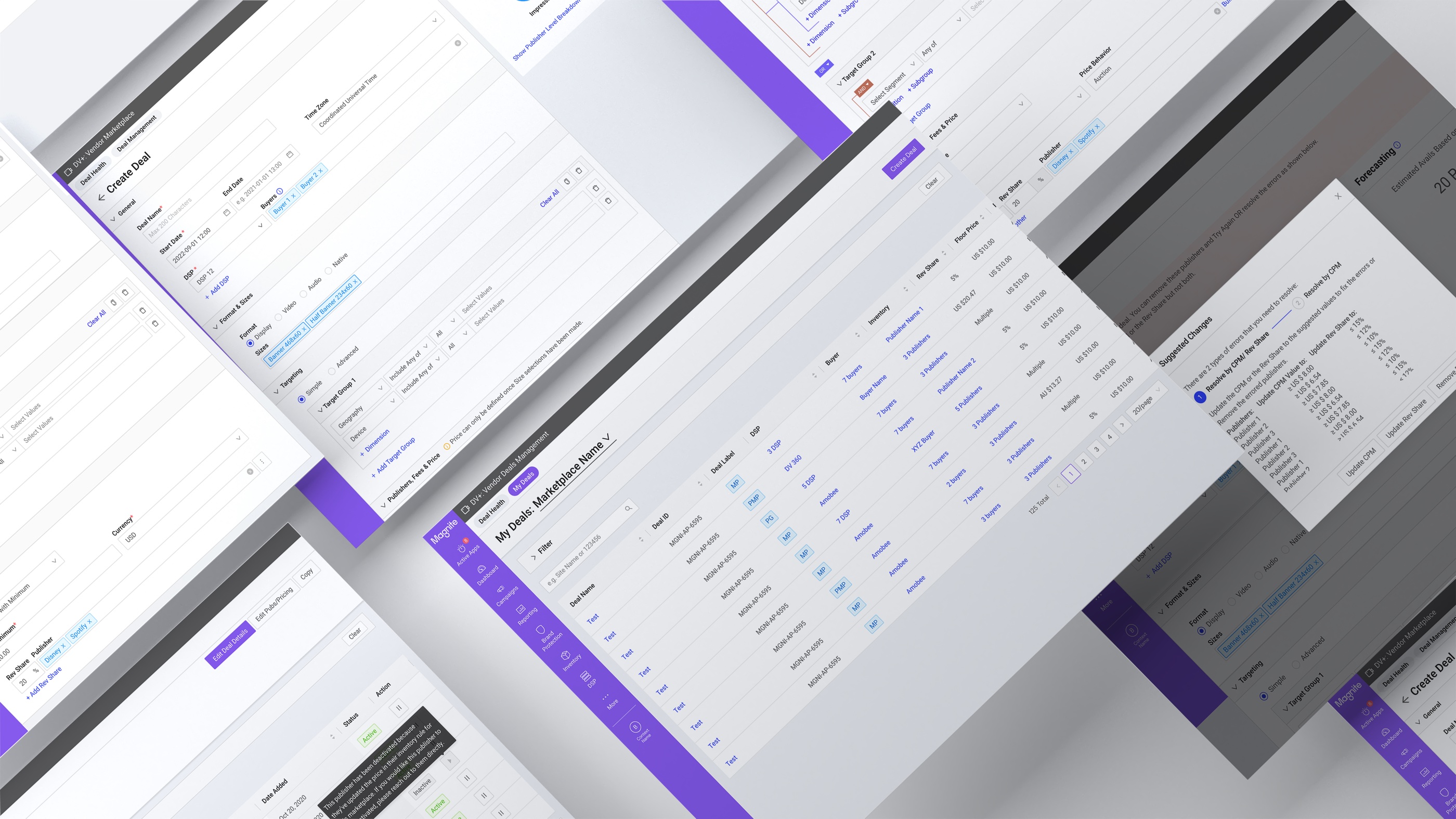Curator Deals Management
